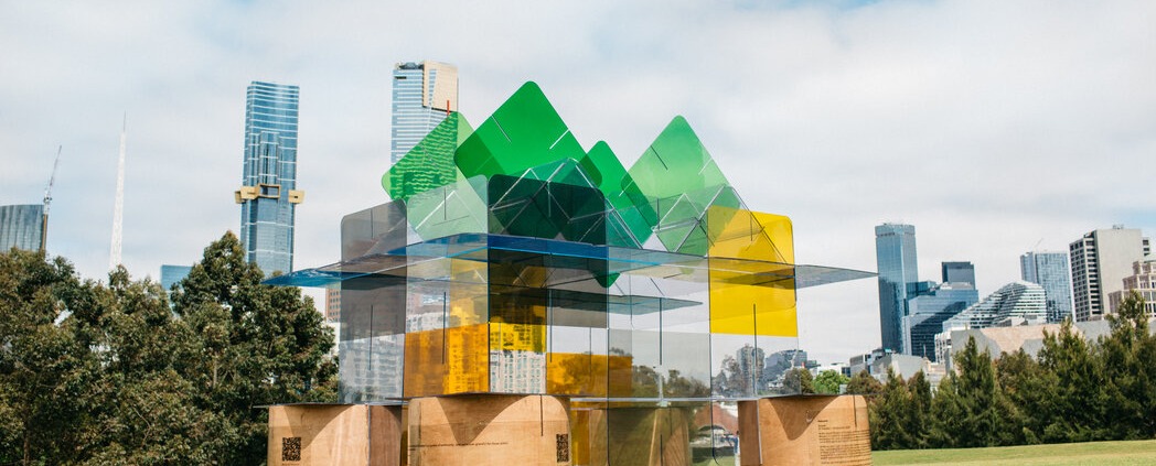 Sukkah, new installation by Zahava Elenberg